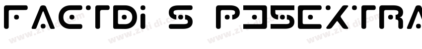 factdi s p35extralig字体转换